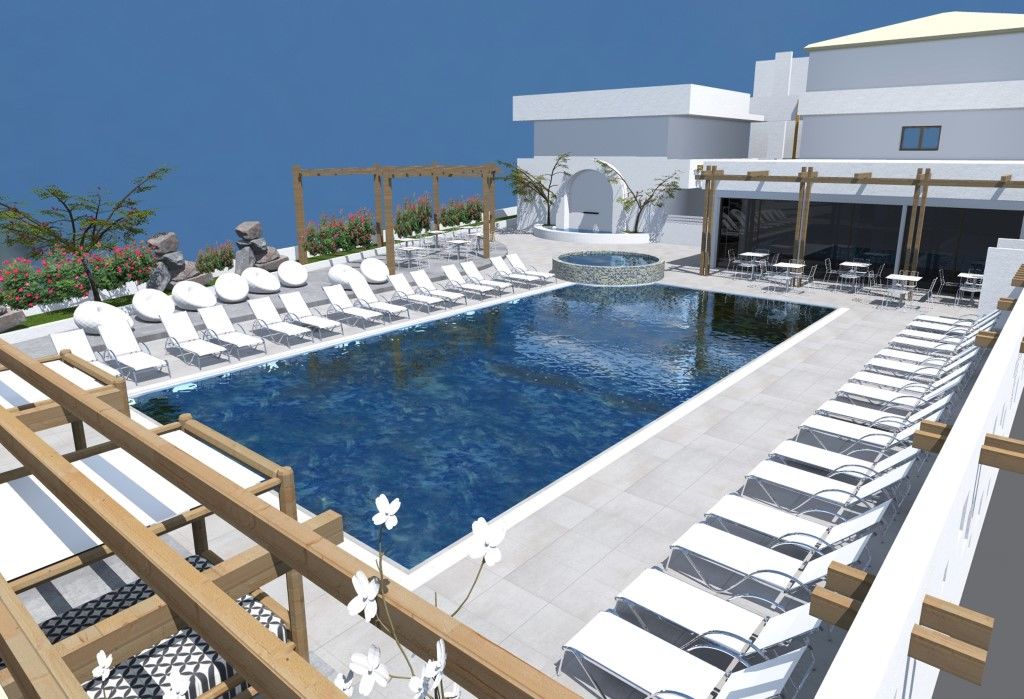Tinas Plus Hotel Faliraki Exterior foto